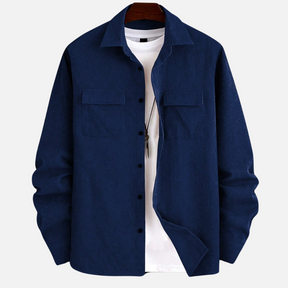 Avero AV96 – Camisa Casual de Manga Larga para Hombre