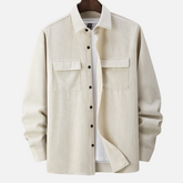 Avero AV96 – Camisa Casual de Manga Larga para Hombre